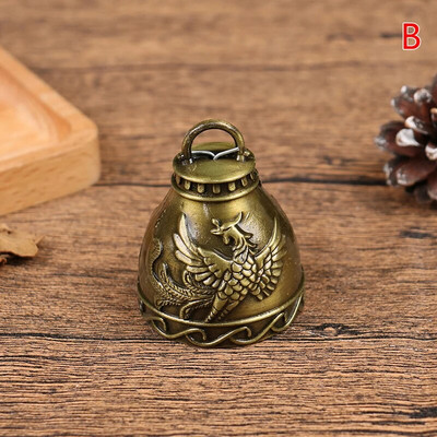 Clopoțel antic din aliaj, pentru noroc, binecuvântare norocoasă, Feng Shui, clopoțel de vânt, statuie lui Buddha, model, decor agățat pentru mașină de acasă
