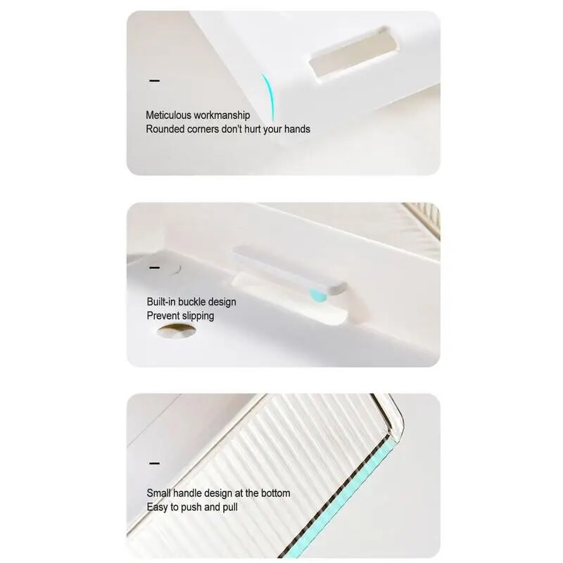 Organizatori za stol Ladica za pohranu Samoljepljiva kutija za pohranu Uredski alati za papir Organizatori Nož Vilica Kuhinjski organizator Šminka