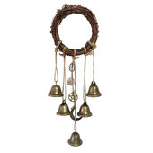 Clopote de vrăjitoare creative, clopoței de vânt magic, ornament pentru fereastră, cristal rău, cuarț, pandantiv agățat, decorare a casei, pandantiv pentru grădină