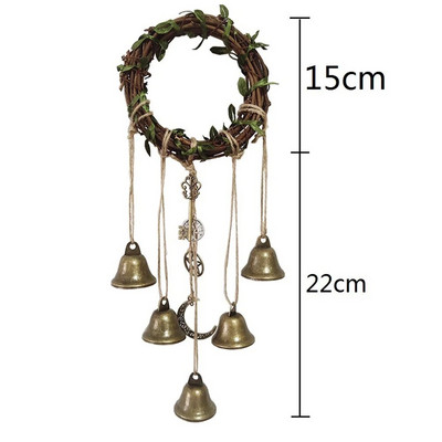 Clopote de vrăjitoare creative, clopoței de vânt magic, ornament pentru fereastră, cristal rău, cuarț, pandantiv agățat, decorare a casei, pandantiv pentru grădină