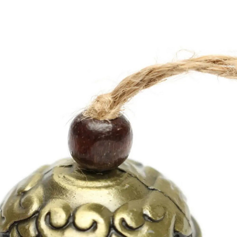 Vintage Carve Wind Chimes Bell Bakreni kineski riblji uzorak Zvono Blagoslov Sretno Sretno Viseće Wind Chime Vrtna dekoracija