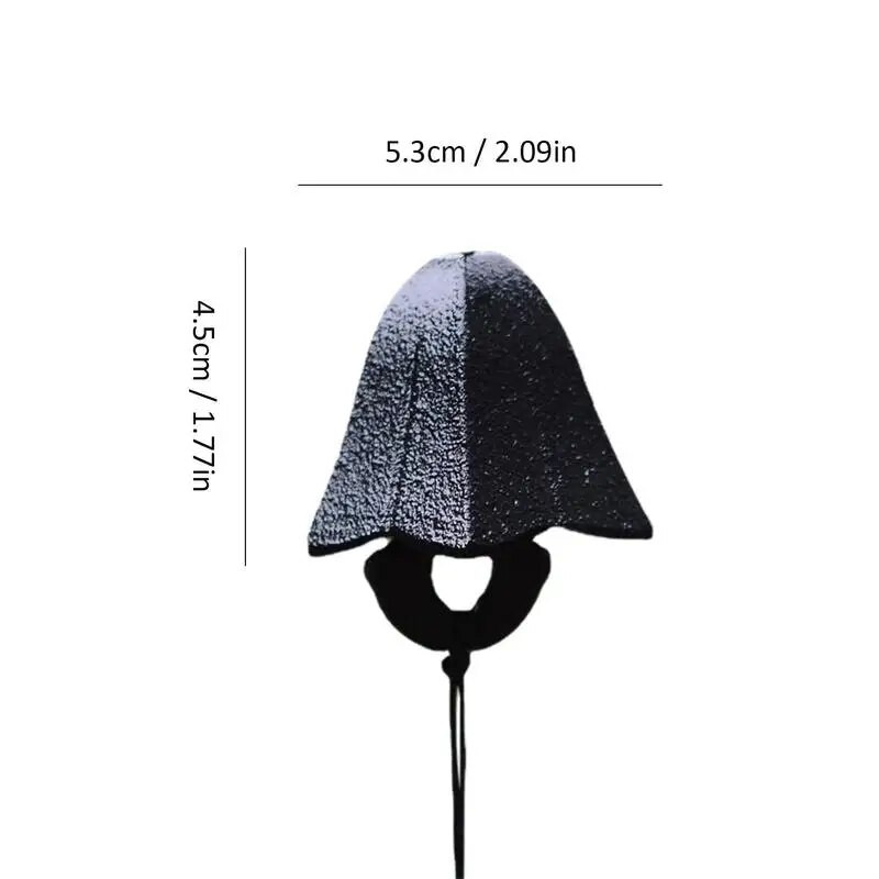 Japonijos vėjo ketaus šventykla besimeldžiančio sapno gaudytojo dovana ketaus varpas Japoniški vėjo varpeliai durų prieangyje miegamojo terasa