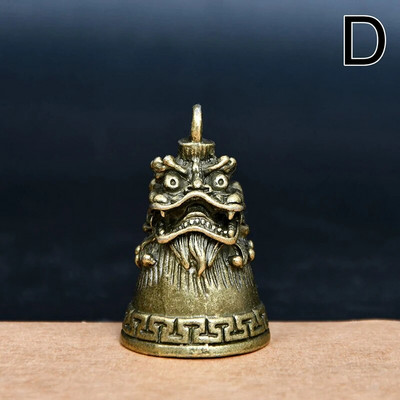 1 ΤΕΜ. Τυχερή Χειροτεχνία από ορείχαλκο Κρεμαστό Κρεμαστό σπίτι Fengshui