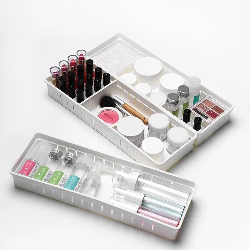 Organizator kuhinjskih ladica Kutija za pohranjivanje pribora za jelo Podesivi ormarić Organizator s pregradnom pločom Kutija za pohranjivanje posuđa za ladice