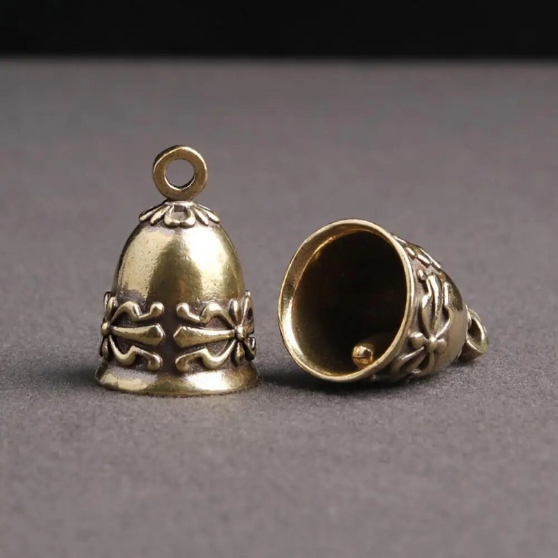 Υπέροχη μινιατούρα καμπάνα από ορείχαλκο μοντέλο κουδουνιού Σταθερό, καθαρό ήχο, εξελιγμένο μοντέλο καμπάνας