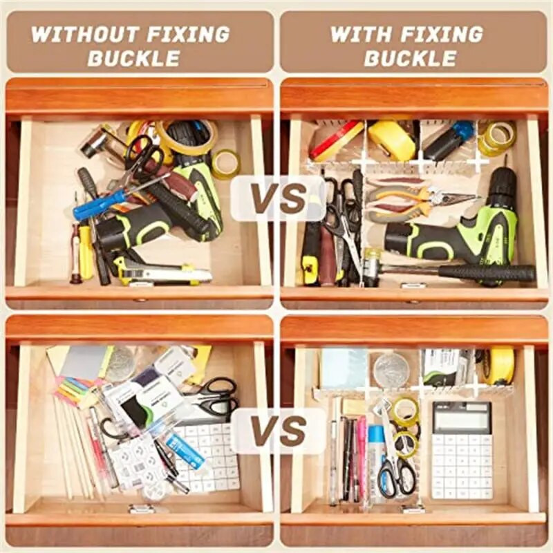 Fiksuoto spaustuko stalčiaus pertvaros prailginimo sagtis Nemokama kombinuota pertvara Didmeninė prekyba stalčių skirstytuvo priedų ilgintuvu tvirtinimo segtukas