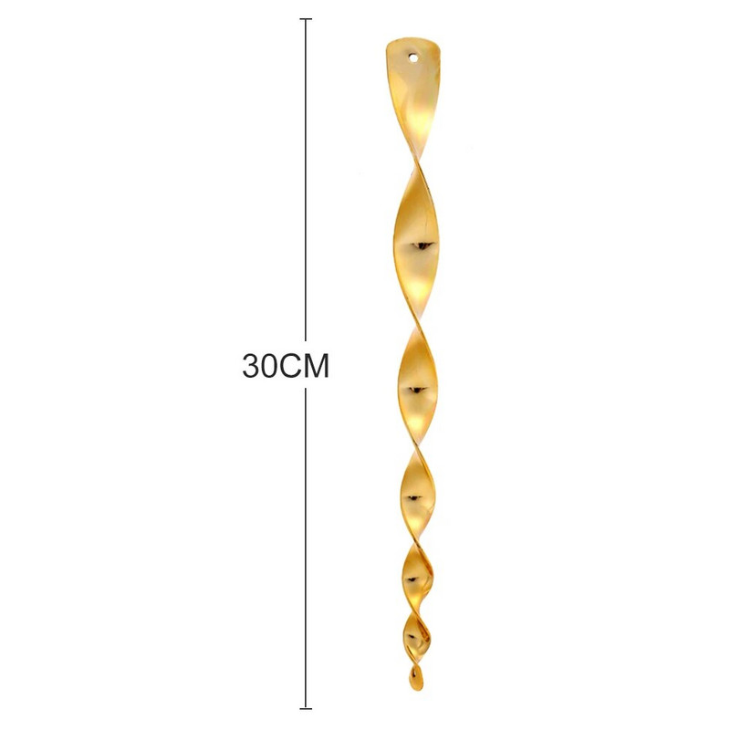 6 bucăți de prindere reflectorizante pentru păsări, agățate, rotative, din plastic pentru zonele rurale