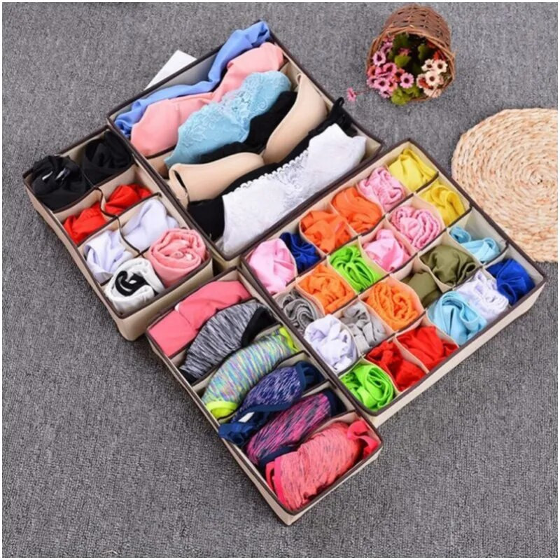 24 grotelės Sulankstomos laikymo dėžutės Spintos tvarkyklės Drabužių organizavimo sistema Stalčių laikikliai Spintelės Kelnės laikymo tvarkyklė