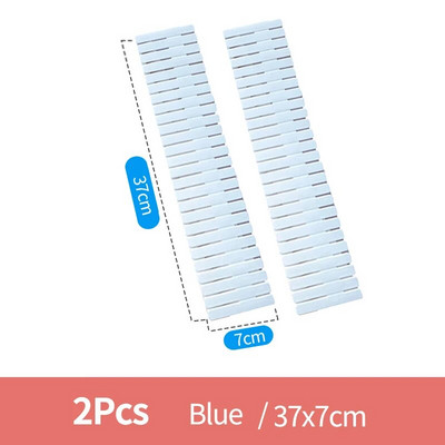 2/4 gab. DIY regulējama uzglabāšanas nodalījuma plāksne, plastmasas atvilktņu dalītājs, bezmaksas kombinētā starpsienu plāksne, vietu taupošs sadalīšanas rīks