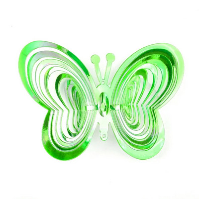 3D Fluturi Respingător Păsări Spinner Clopoței de vânt Decorații agățate Sperietor reflectorizant Ornament agățat Decorare grădină în aer liber