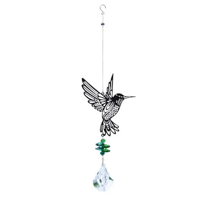 Grădină de cristal pentru fluture, colibri, bufniță, brad de Crăciun, ornament suspendat, clopoței de vânt pentru P15F