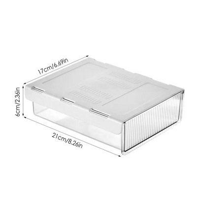 Ladica ispod stola Kutija za pohranu Skrivena Viseća Spavaća soba Spavaonica Ured Ljepljenje stola Bez probijanja Sortiranje dna stola