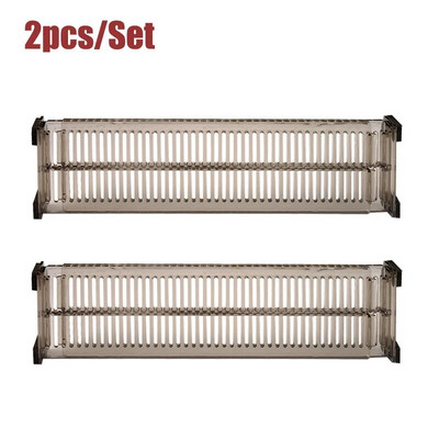 2 vnt. Stalčių pertvaros Ištraukiamos pertvaros, reguliuojamos laikymo priemonės „Pasidaryk pats“ (pasidaryk pats) Spinta Spinta Spinta be smūgių separatorius