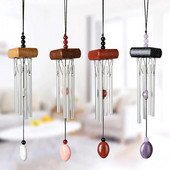 Clopoței de vânt Design Decorativ Agățat Tuburi Elegante Clopoței de vânt Decorații de agățat pentru interior