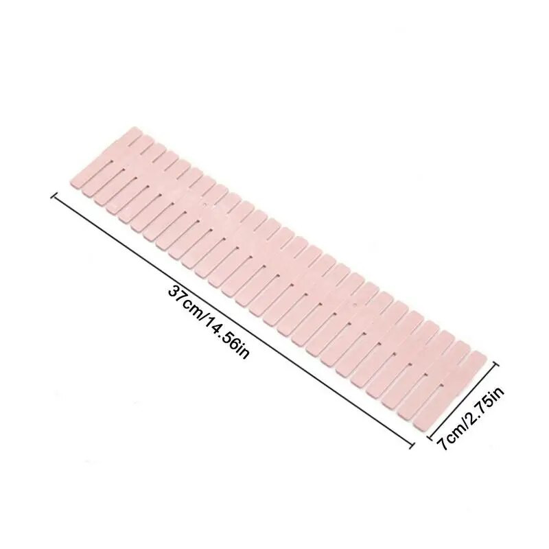 4kom Ladica Pregrada Duboko podesiva i spojiva Komoda Separator DIY Organizatori za kupaonicu Kuhinja Ormar Odlaganje odjeće