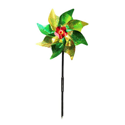 Плодова градина Светлоотразителни вятърни мелници Деца Детски играчки Ветровъртач за плашещи птици Лесна инсталация за външна градина Тревна площ Двор