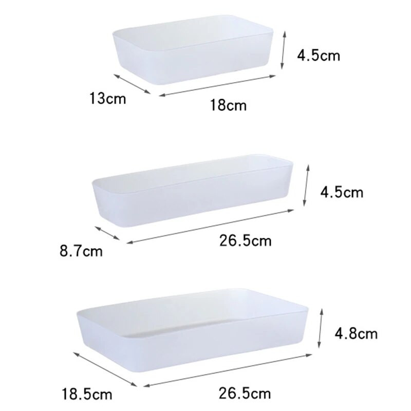 1 vnt. suriškite kojines stalčių dėžutės virtuvės įrankiai raštinės reikmenų parduotuvė turinio dėžutės kosmetikos skirstytuvas Išdėstykite konteinerį