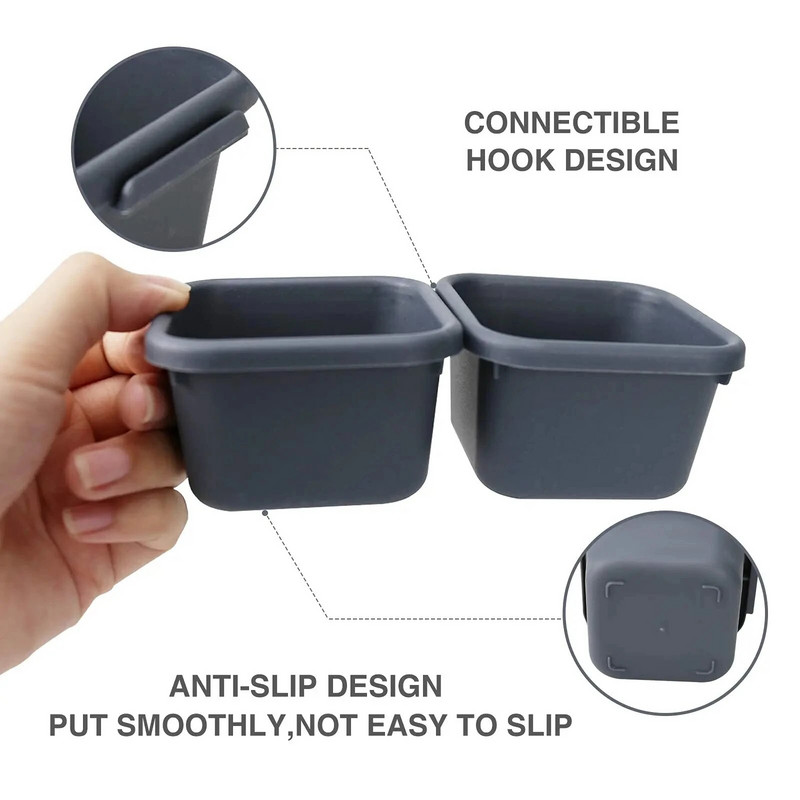 8 db-os asztali fiók rendszerező szett műanyag fürdőszobai tároló sminkek elválasztó tartó konyha fürdőszoba szekrény ékszerdoboz