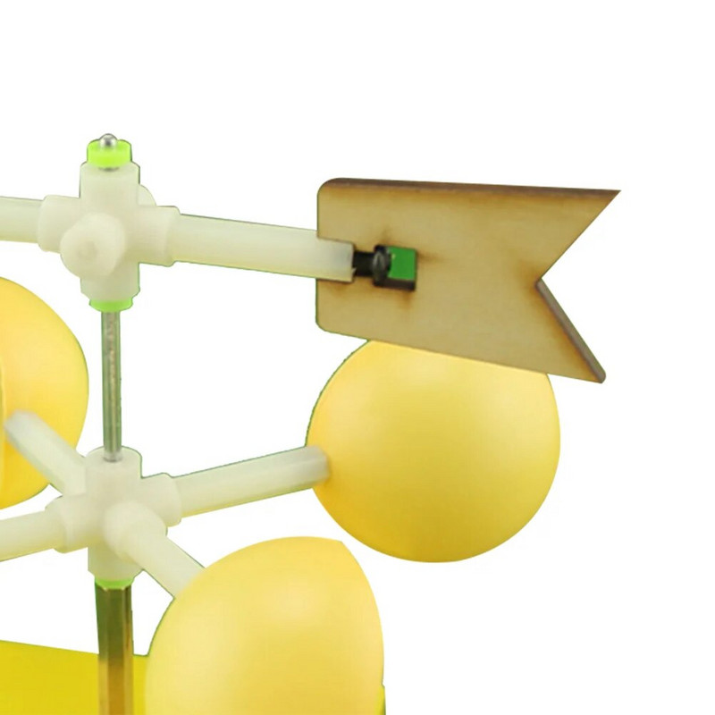 „Weather Vane Wind Kidscience“ žaislai „Kitstation“ Mentelės „Weathervane“ „pasidaryk pats“ vėjo malūnų stogai surinkimo modelio įrankiai Mokslinis sodas