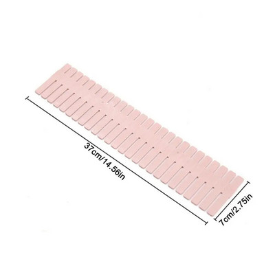 4kom Ladica Pregrada Duboko podesiva i spojiva Komoda Separator DIY Organizatori za kupaonicu Kuhinja Ormar Odlaganje odjeće