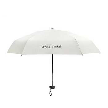 Μίνι γυναικεία μικρή ομπρέλα με τσέπη Anti UV Paraguas ομπρέλα ηλίου βροχή αντιανεμική ελαφριά πτυσσόμενη φορητή ομπρέλα για αγόρι κορίτσι
