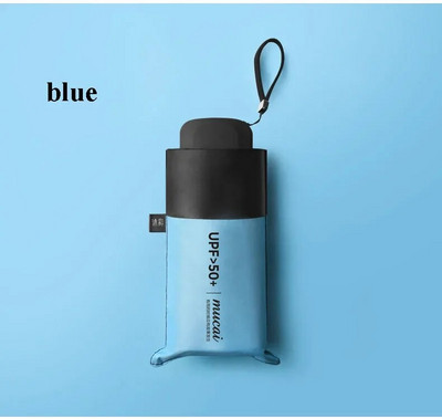 Mini ženski džepni mali kišobran Anti UV Paraguas Sunčanik kišobran otporan na vjetar svjetlo sklopivi prijenosni kišobrani za dječake djevojčice