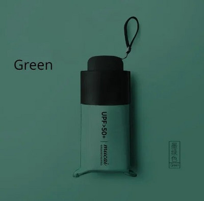 Mini ženski džepni mali kišobran Anti UV Paraguas Sunčanik kišobran otporan na vjetar svjetlo sklopivi prijenosni kišobrani za dječake djevojčice