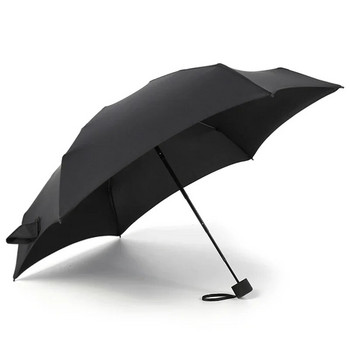 180g Малък моден сгъваем чадър за дъжд Жени Подарък Мъжки Мини джобен чадър Момичета Анти-UV водоустойчив преносим чадър за пътуване