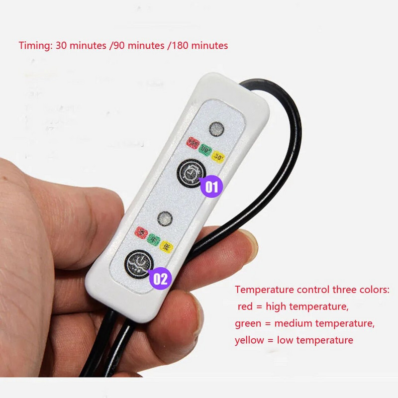 USB električni jastučić za grijanje s tempiranjem Toplo zimsko grijanje DIY grijani jastučić za grijanje odjeće grijač za ruke za autosjedalicu