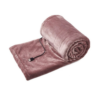 Меко електрическо отоплително одеяло Домакински консумативи USB 5V електрическо отоплително шалте Удобно за кожата Машинно пране за тяло, шия, крака