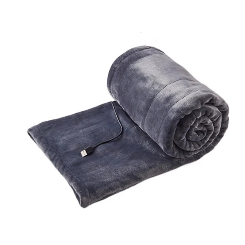 Μαλακή ηλεκτρική θερμαντική κουβέρτα οικιακά προμήθειες USB 5V ηλεκτρική θέρμανση σάλι φιλικό προς το δέρμα που πλένεται στο πλυντήριο για πόδια λαιμού σώματος