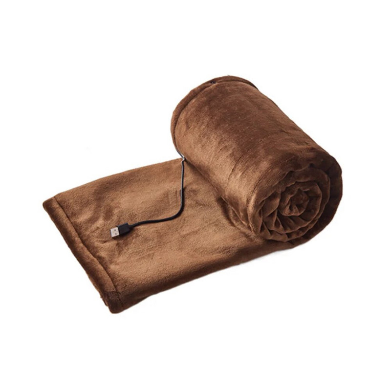 Μαλακή ηλεκτρική θερμαντική κουβέρτα οικιακά προμήθειες USB 5V ηλεκτρική θέρμανση σάλι φιλικό προς το δέρμα που πλένεται στο πλυντήριο για πόδια λαιμού σώματος