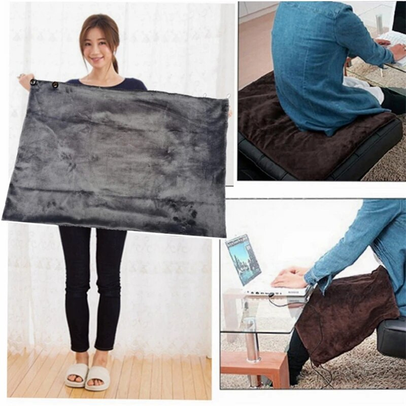 Ηλεκτρική κουβέρτα USB Ζεστό θερμαινόμενο σάλι 3 Ρυθμίσεις θερμότητας με λειτουργία χρονισμού Ηλεκτρική κουβέρτα θέρμανσης Χειμερινό ζεστό σάλι