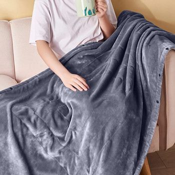 Електрическо одеяло USB щепсел Автоматичен тип защита Удебеляване Електрическо одеяло Отопление за тяло Отопляемо одеяло Електрическа подложка Килим