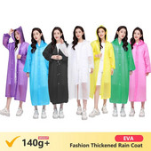 Fashion EVA Γυναικεία Αδιάβροχο Παχύ αδιάβροχο παλτό βροχής Γυναικείο διαφανές διαφανές αδιάβροχο κοστούμι κάμπινγκ