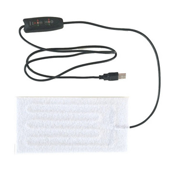 USB нагревателна подложка, заредена с топла паста, подложки, дрехи, водоустойчиви, безопасни, преносими, регулируеми електрически, нагревателна подложка за жилетка, яке