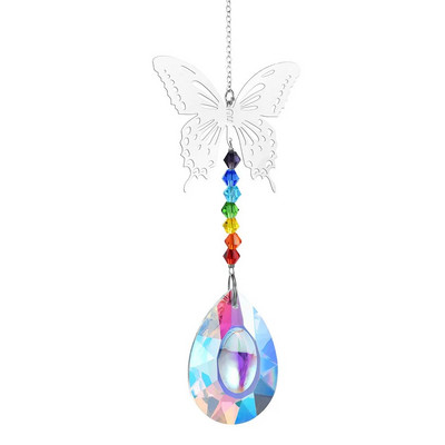 Pandantiv Sun Catcher Pandantiv Decorativ Steaua Lunii Garden Crystal Pendant