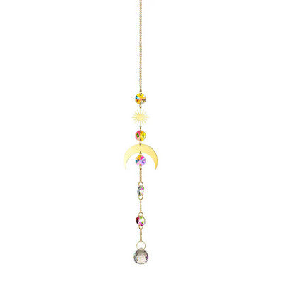 Pandantiv Sun Catcher Pandantiv Decorativ Steaua Lunii Garden Crystal Pendant