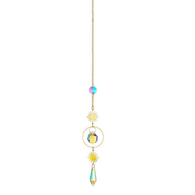 Pandantiv Sun Catcher Pandantiv Decorativ Steaua Lunii Garden Crystal Pendant