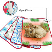 Lemmiklooma elektritekk soojenduspadi Lemmiklooma koera kassi kutsikamatt voodi lemmiklooma keha talvesoojendiga Lemmiklooma plüüs elektritekk soojenduspadi