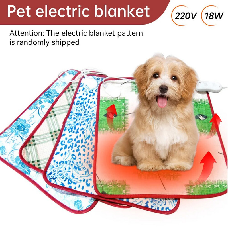 Lemmiklooma elektritekk soojenduspadi Lemmiklooma koera kassi kutsikamatt voodi lemmiklooma keha talvesoojendiga Lemmiklooma plüüs elektritekk soojenduspadi