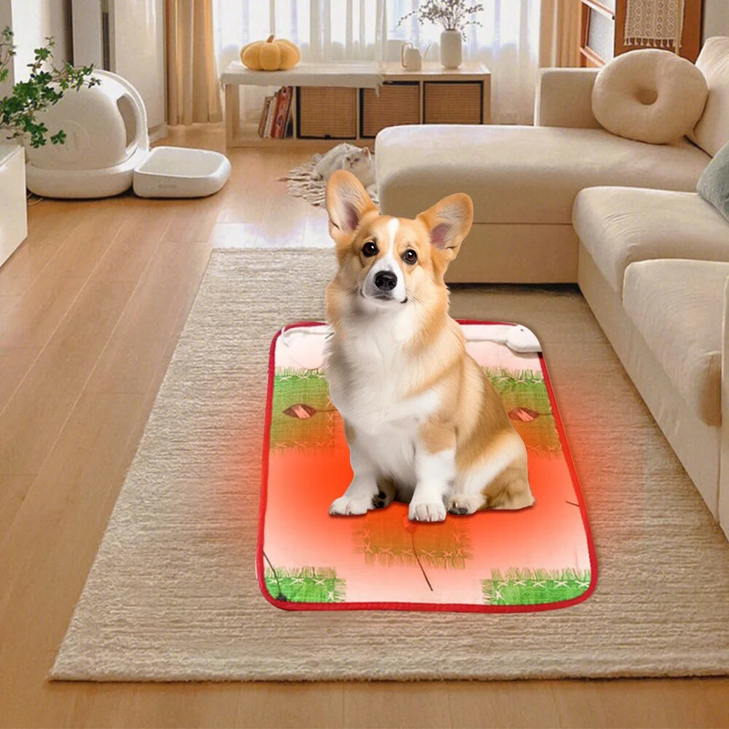 Lemmiklooma elektritekk soojenduspadi Lemmiklooma koera kassi kutsikamatt voodi lemmiklooma keha talvesoojendiga Lemmiklooma plüüs elektritekk soojenduspadi