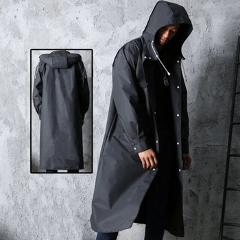 Дъждобран Защитно палто за мъже и жени с обвивка EVA за възрастни, модно, планинско, риболовно, прозрачно удебелено дъждобран