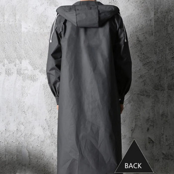 Αδιάβροχο EVA Ανδρικό και γυναικείο προστατευτικό παλτό τυλιγμένο για ενήλικες Μόδα ορειβατικού ψαρέματος Διαφανές χοντρό αδιάβροχο