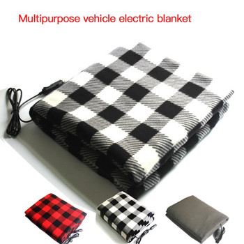 100cm * 60cm ново 12V автомобилно електрическо одеяло решетка енергоспестяваща топла есенна и зимна кола електрическо одеяло кола