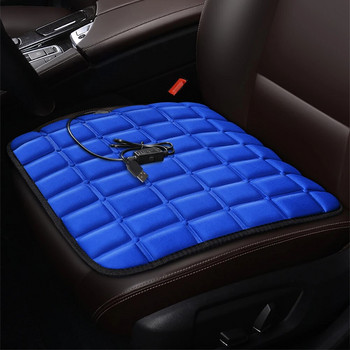 Ηλεκτρικό χειμωνιάτικο ζεστό κάλυμμα καθίσματος USB 5V Θερμαινόμενο μαξιλάρι καθίσματος αυτοκινήτου Άνετο αντιολισθητικό, ανθεκτικό στις γρατσουνιές Auto εσωτερικό αξεσουάρ