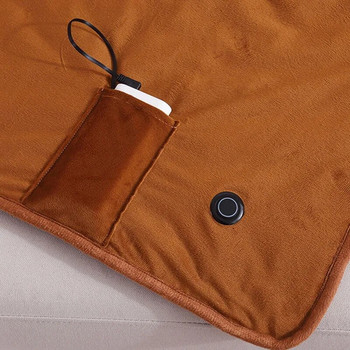5V USB електрическо одеяло Автоматичен тип защита Удебеляващо електрическо одеяло Отопление за тяло Отопляемо одеяло Електрическо загряващо одеяло