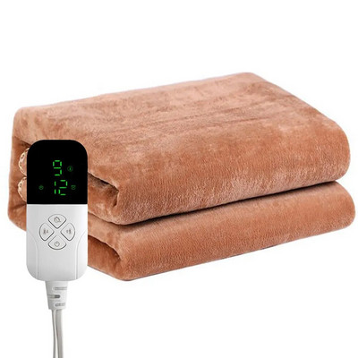 ES vienguba pliušinė elektrinė antklodė, plaunama vilnos šildoma antklodė žiemai, šiltai išmeta flanelinė šildomoji antklodė greitai šildoma antklodė