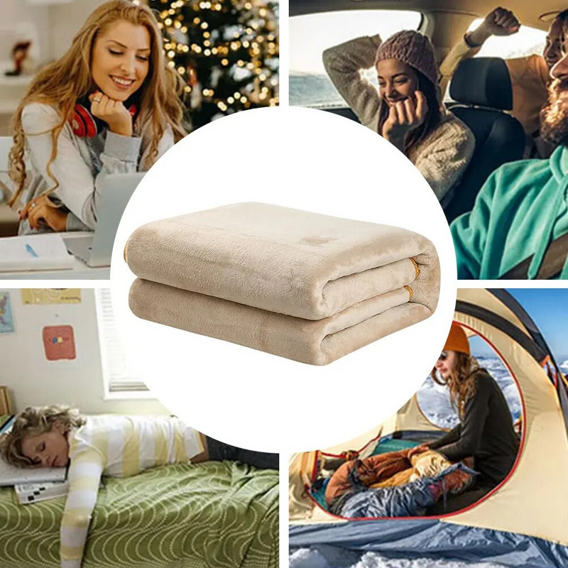 ES vienguba pliušinė elektrinė antklodė, plaunama vilnos šildoma antklodė žiemai, šiltai išmeta flanelinė šildomoji antklodė greitai šildoma antklodė