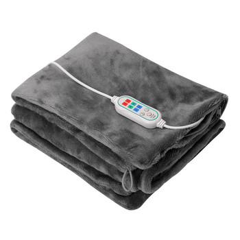 Ηλεκτρική κουβέρτα USB Ζεστό θερμαινόμενο σάλι 3 Ρυθμίσεις θερμότητας με λειτουργία χρονισμού Ηλεκτρική κουβέρτα θέρμανσης Χειμερινό ζεστό σάλι